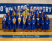Bosqueville High School Senior Group 2018